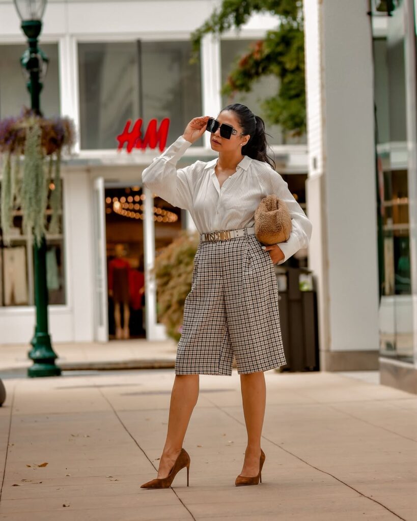4. Preppy & Polished: Bermuda Shorts for Chic Girls