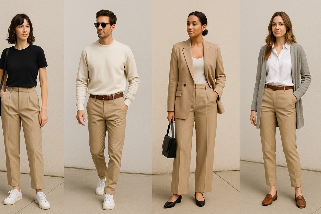 25+ Beige Pants Outfit Ideas for Every Occasion (Trendy & Elegant Looks for 2025)