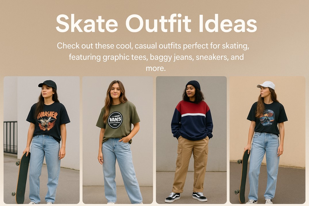 Skate Outfit Ideas – Cool & Comfortable Skater Looks for Every Season