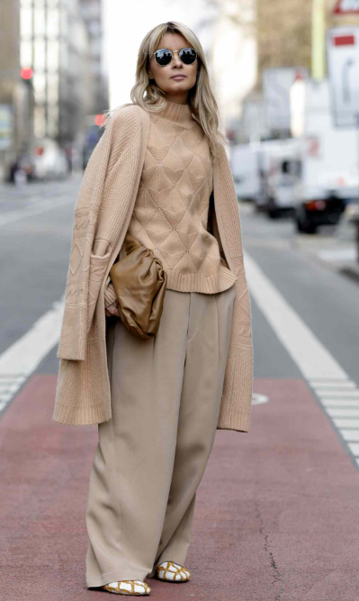 Monochrome Beige Outfit