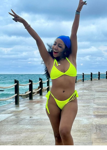 Bright Neon Bikini Looks
