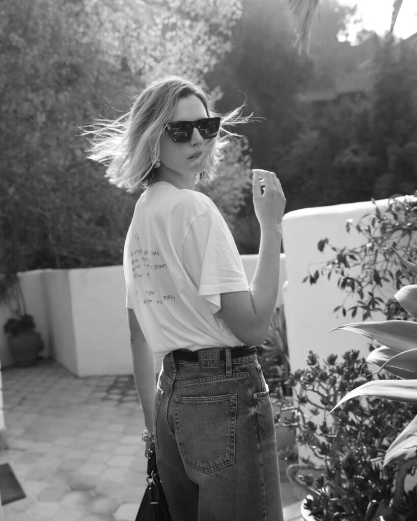 Classic Denim + Graphic Tee