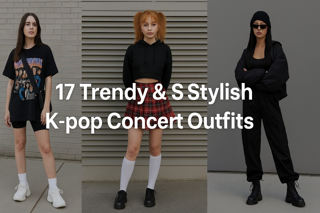 17 Trendy & Stylish K-pop Concert Outfits