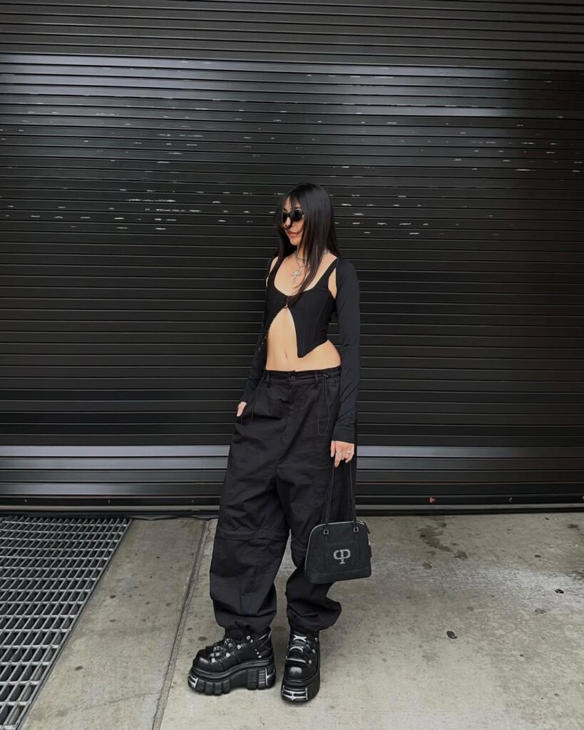 All-Black Streetwear Fit