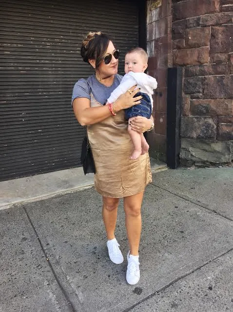 Layered Slip Dress + Tee