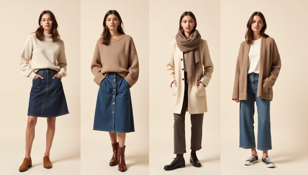 Fall transitional outfits